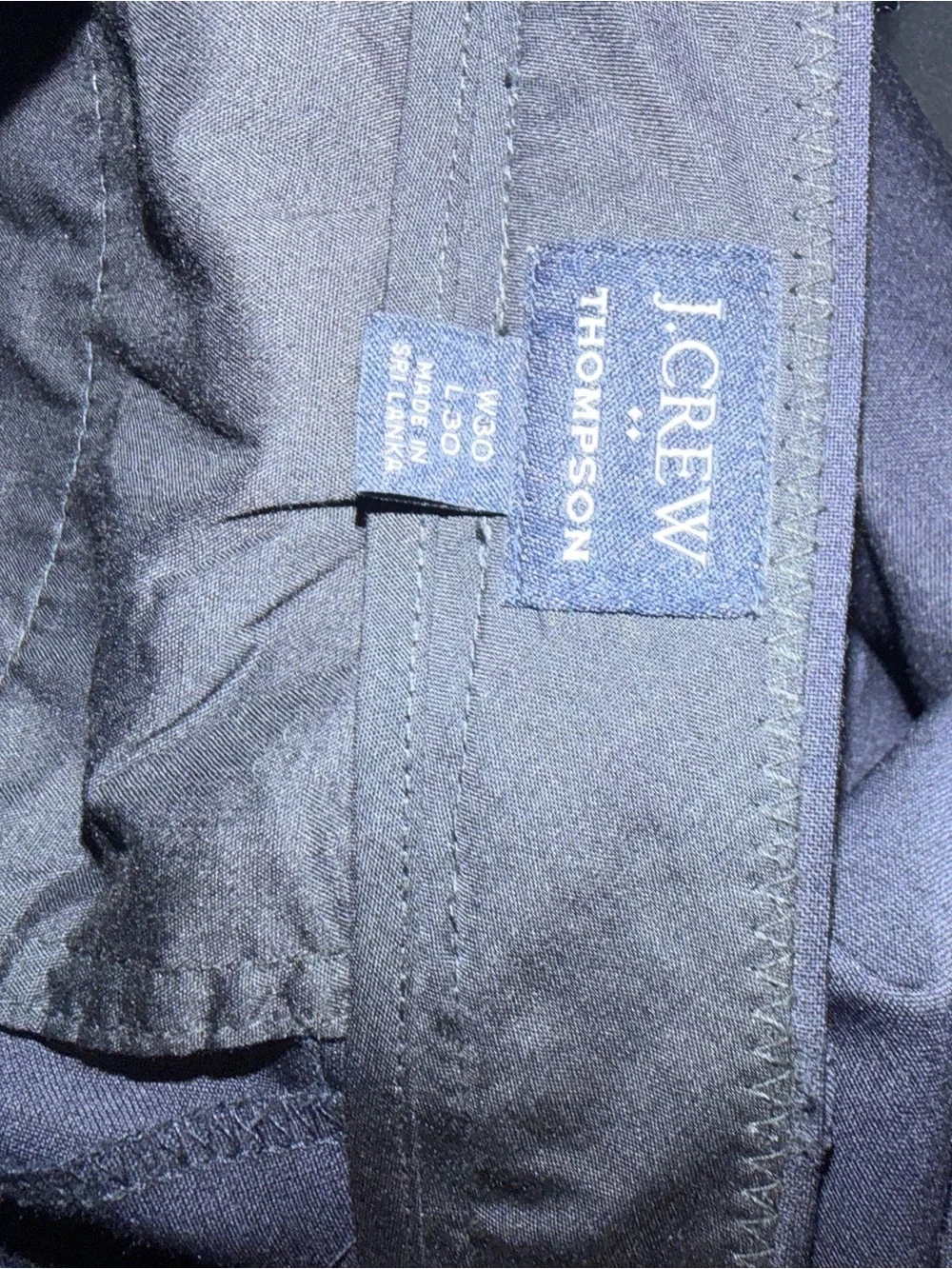 J. Crew Navy Slim Dress Pants 30 x 30